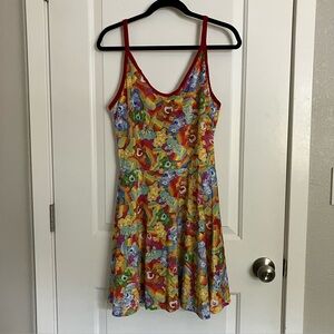 🌈 🐻 Iron Fist X Care Bears Lots a Rainbows Dress Size XXL 🐻🌈
